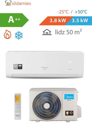 Gaiss- gaiss siltumsúknis / kondicionieris Midea Xtreme Save 3.5 kW / MSAGBU-12HRFN8--QRD1GW(GA) / MOX230-12HFN8--QRD6GW