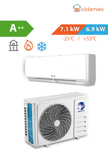 Gaiss- gaiss siltumsūknis Nordis Nova NOV24TC1 7 kW