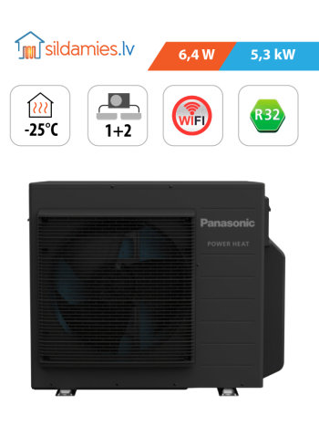 gaiss- gaiss multi-split siltumsūknis Panasonic Power Heat 6 kW CU-2Z50ABEC