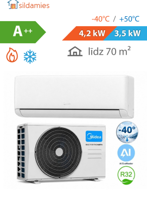 gaiss- gaiss siltumsūknis Midea Raynor 3,5 kW | EX-12RE1N-I / EXH-12RE1N-O