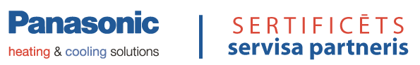 sertificēts Panasonic servisa partneris
